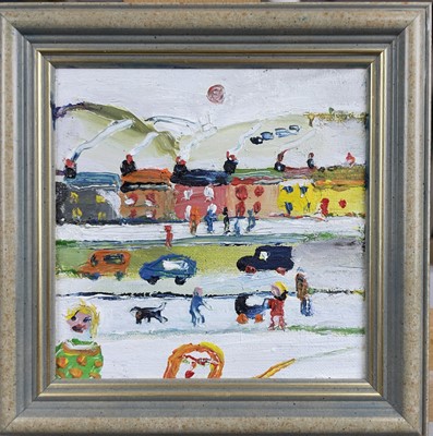 Lot 130 - Fred YATES (1922-2008) Street Scenes Two small...