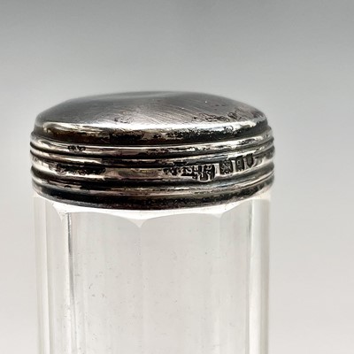 Lot 95 - A shaving stick in silver case by Zachariah...