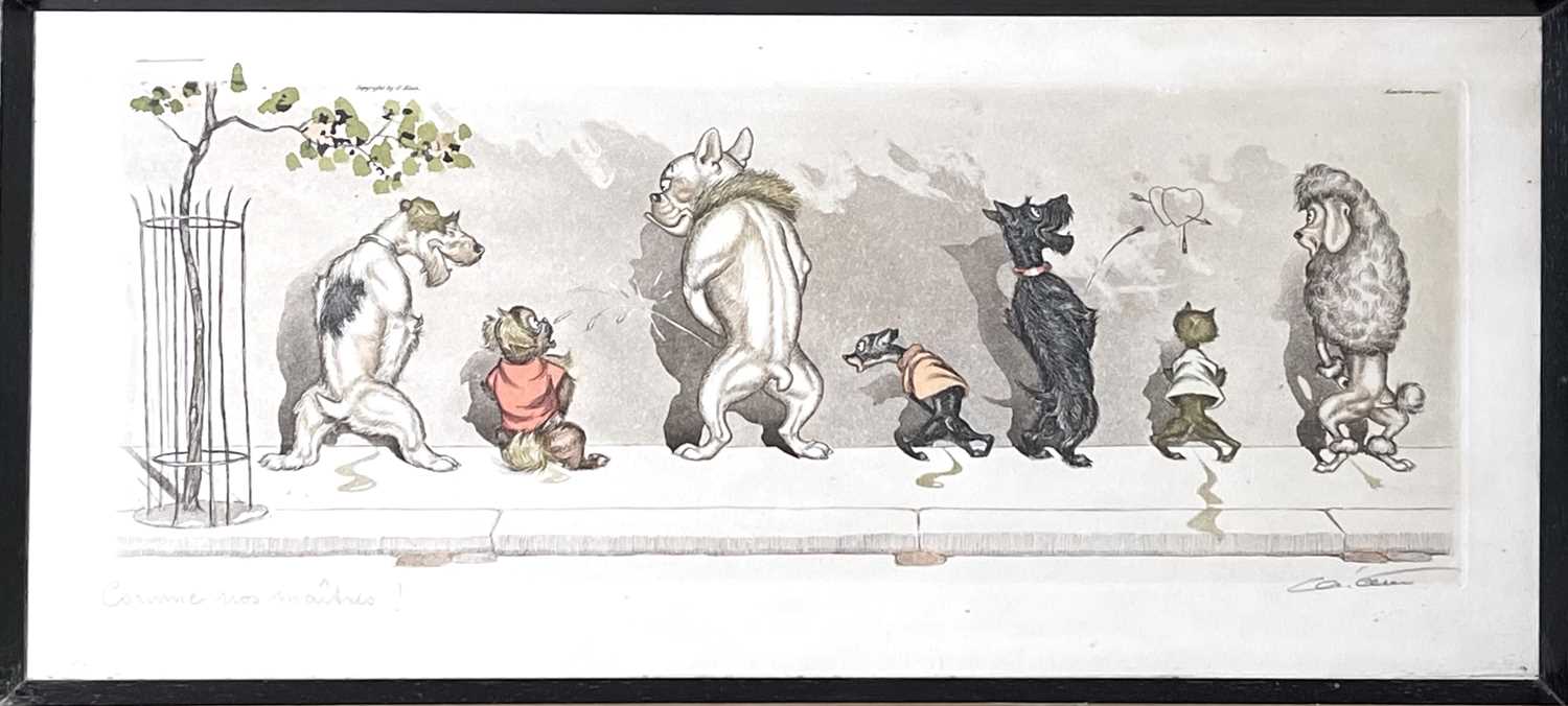 Lot 1440 - Arthur Boris KLEIN (1893-1985) 'Comme Nos...