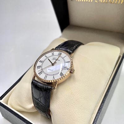 Lot 11 - A 9ct gold Geneve watch by Gianni Sabatini