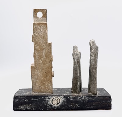 Lot 190 - John MALTBY (1936-2020) Three figures and...