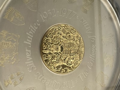 Lot 67 - A silver and silver gilt Silver Jubilee...