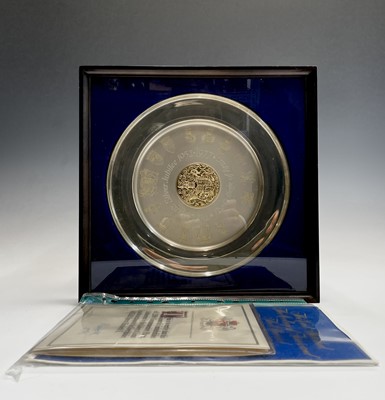 Lot 67 - A silver and silver gilt Silver Jubilee...