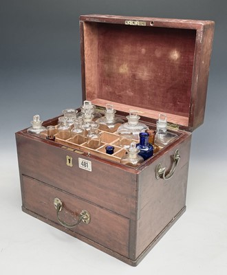Lot 172 - A Victorian mahogany apothecary box, by Lynch...