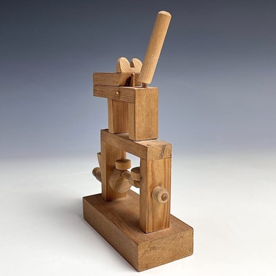 Lot 640 - Peter MARKEY (1930-2016) Dog A wooden...