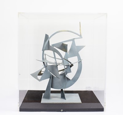 Lot 122 - Paul MOUNT (1922-2009) Untitled Grey painted...