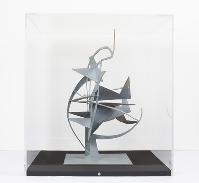 Lot 122 - Paul MOUNT (1922-2009) Untitled Grey painted...