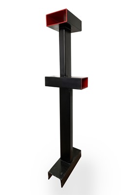 Lot 218 - Peter WARD (1932-2003) Huer Steel and red...