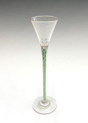 Lot 1001 - A cordial glass, circa 1900, probably...