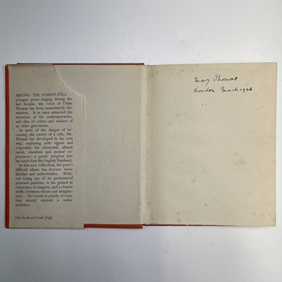 Lot 43 - DYLAN THOMAS. 'Deaths and Entrances,' first...