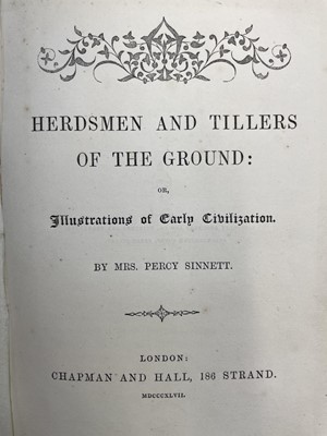 Lot 11 - Mrs PERCY SINNETT. 'Herdsmen and Tillers of...