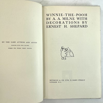 Lot 171 - A. A. MILNE. 'Winnie the Pooh,' first edition,...