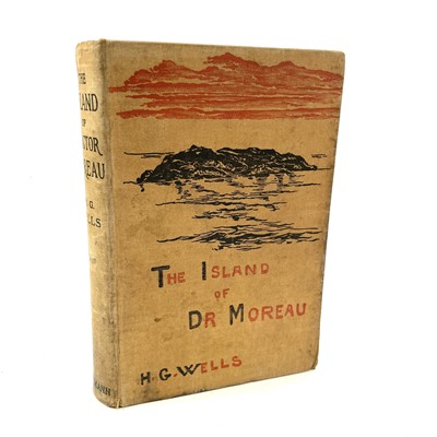 Lot 164 - H. G. WELLS. 'The Island of Dr Moreau,' first...