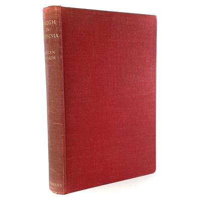 Lot 218 - EVELYN WAUGH. 'Waugh in Abyssinia,' first...