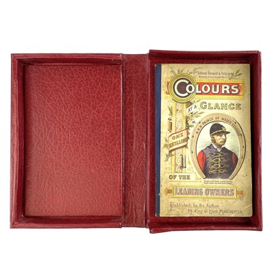 Lot 166 - HORSE RACING Interest. 'Colours at a Glance of...