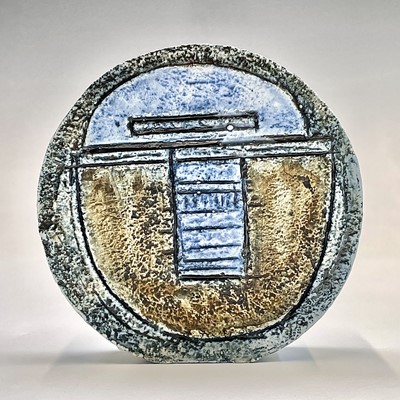 Lot 1037 - A Troika pottery wheel vase with incised...