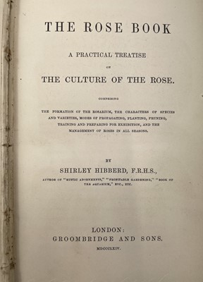 Lot 151 - SHIRLEY HIBBERD. 'The Rose Book,' original...