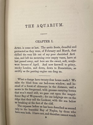 Lot 58 - PHILIP HENRY GOSSE. 'The Aquarium: An...