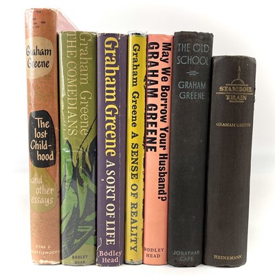 Lot 95 - Six Graham Greene first editions and a reprint.