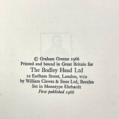 Lot 95 - Six Graham Greene first editions and a reprint.