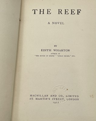 Lot 159 - EDITH WHARTON. 'Greater Inclination,' first UK...