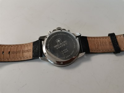 Lot 7 - A Swiss Military Hanowa chronograph wrist...