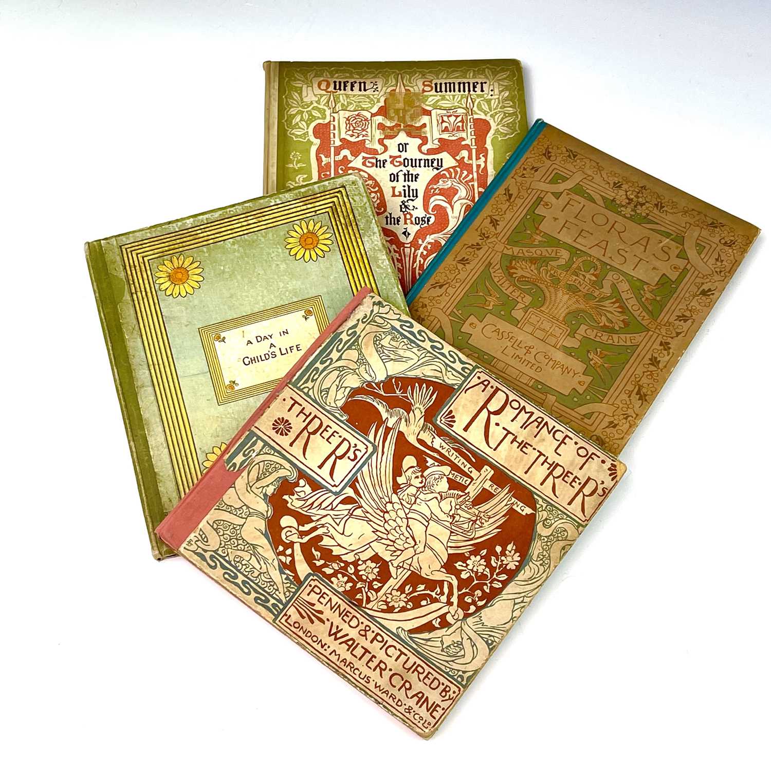 Lot 940 - WALTER CRANE Illustrations. 'A Romance of the...