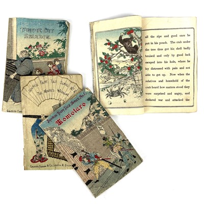 Lot 306 - Japanese Fairy Tale Series, Numbers 1, 2, 3, 6.