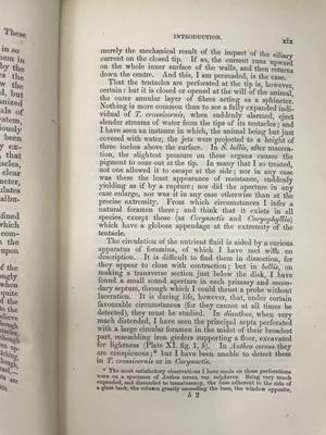 Lot 51 - PHILIP HENRY GOSSE. 'Actinologia Britannica. A...