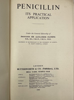 Lot 278 - Prof Sir ALEXANDER FLEMING. 'Penicillin. It's...