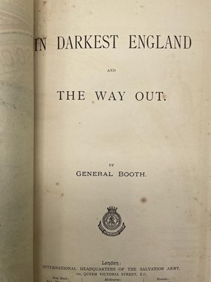 Lot 280 - General BOOTH. 'In Darkest England and The Way...