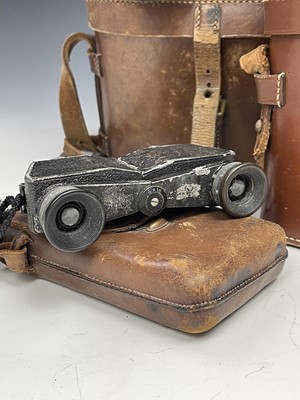 Lot 246 - A pair of Carl Zeiss Jena binoculars, in...