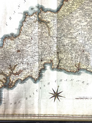 Lot 374 - After John CARY `A Map of Cornwall From The...