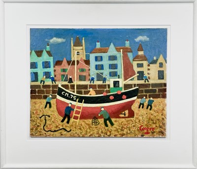 Lot 57 - William COOPER (1923 - 2011) Beached Brittany...