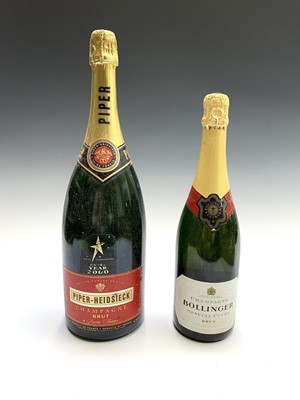 Lot 393 - Champagne, a magnum of Piper-Heidsieck, 2000,...