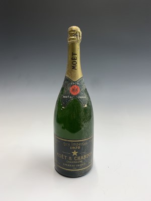 Lot 392 - Champagne, A magnum of Moet & Chandon, 1978.