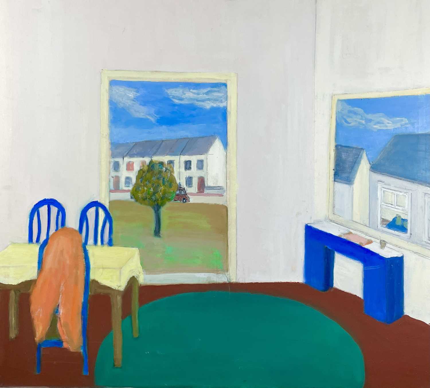 Lot 584 - Bob BOURNE (1931) Through the Window Oil on...