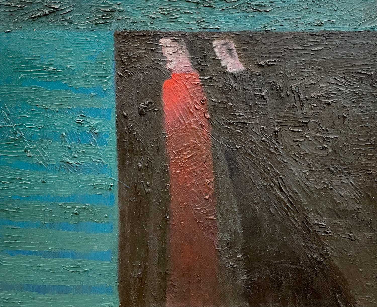 Lot 187 - Michael REES (1962) Harbour Thoughts Oil on