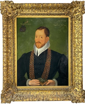 Lot 136 - 16th century British School Portrait of...