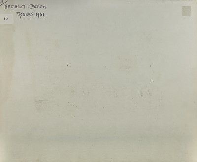 Lot 179 - Edward H. ROGERS (1911-1994) Abstract Design...