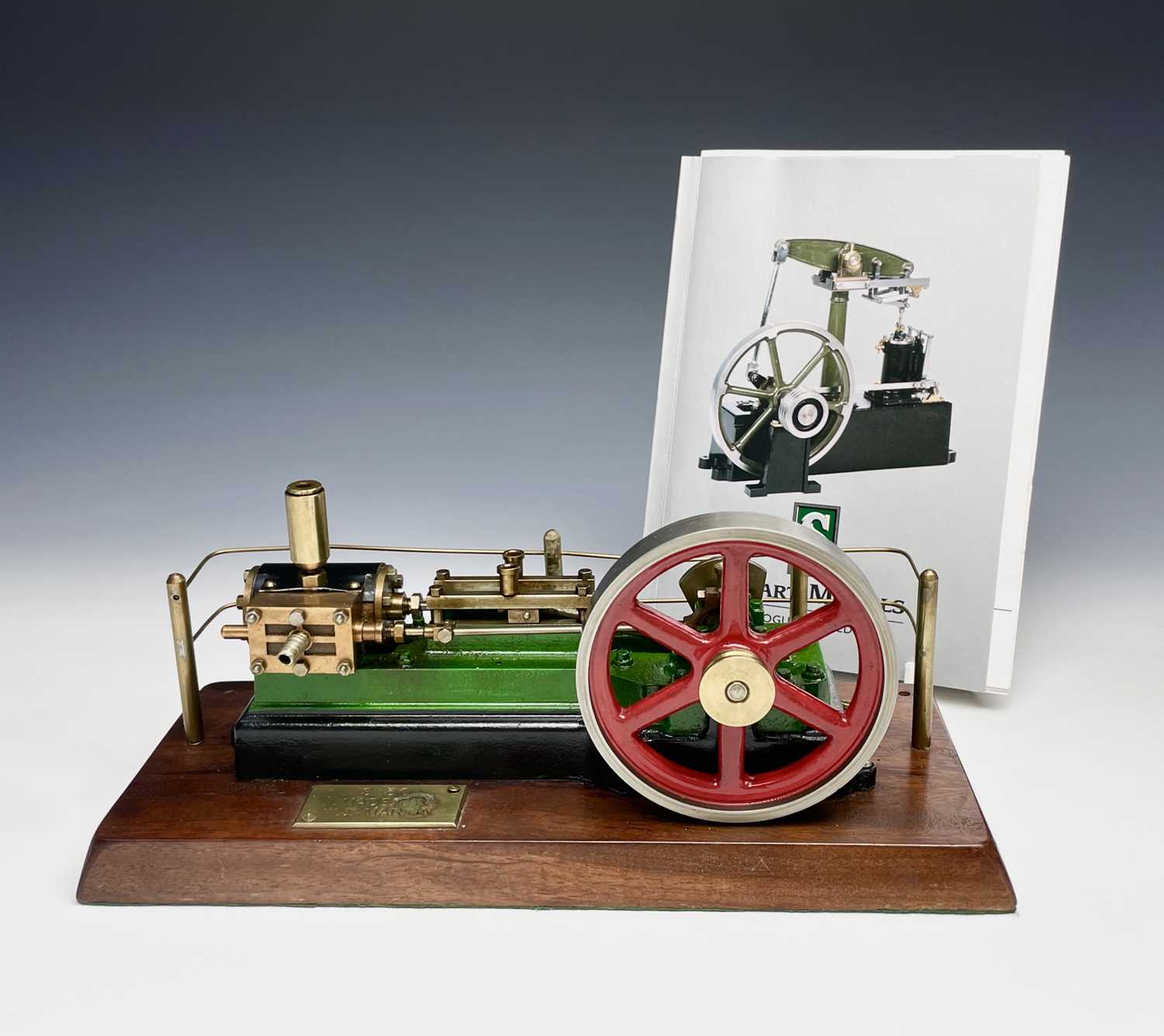 Lot 281 - A Stuart S50 scale model mill engine, on a