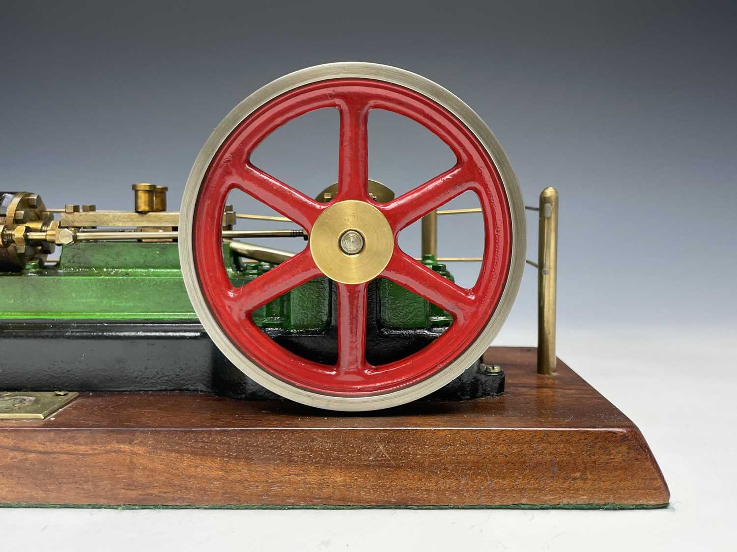 Lot 502 - A Stuart S50 scale model mill engine, on a