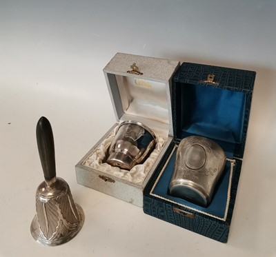 Lot 71 - A Malaysian 1260B silver bell with a horn...