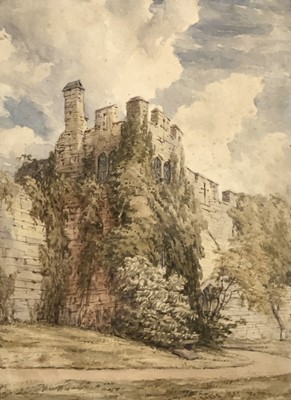 Lot 1404 - Thomas BAKER (1809-1864) Chepstow Castle...