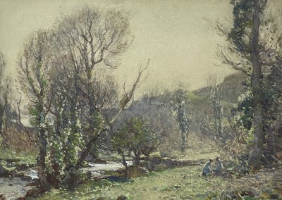 Lot 180 - Samuel John LAMORNA-BIRCH (1869-1955) Spring...