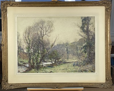 Lot 180 - Samuel John LAMORNA-BIRCH (1869-1955) Spring...