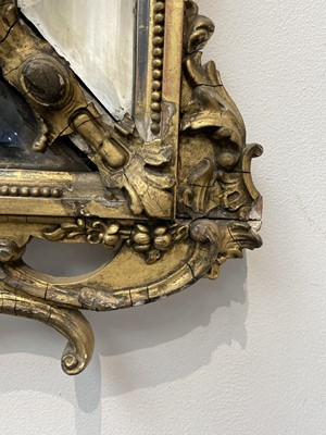 Lot 3015 - A late 19th century continental gilt gesso...