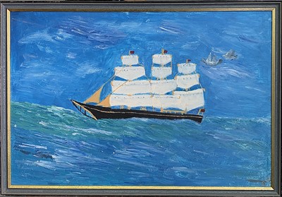 Lot 1465 - Jessie FARRELL (WALLIS) (XX-XXI) Sailing Boat...