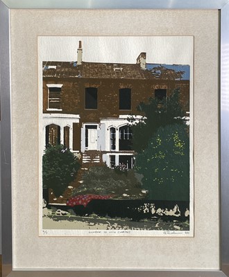 Lot 1471 - Number 10 with carpet Screenprint Indistinctly...