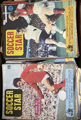Lot 901 - Football Magazines, Annuals etc plus Cricket...